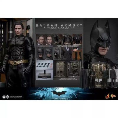 IN STOCK Hot Toys MMS750 The Dark Knight 1/6 Batman Armory with