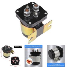 500 Amp Battery Isolator Relay Kit 12v Continuous Mobile Audio