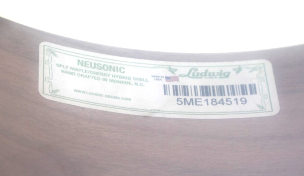 Ludwig NeuSonic Downbeat 12 X 8" RACK Tom Drum - Satin Royal Blue  #R4433