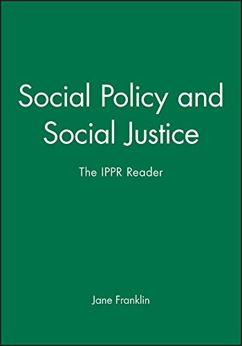 Social Policy and Social Justice,Jane Franklin- 9780745619408