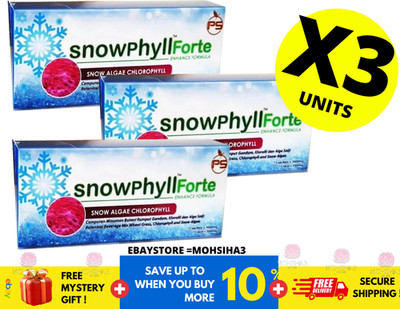 Phytoscience Snowphyll Forte Snow Algae Chlorophyll & Mulberry Leaf Extract (X3)