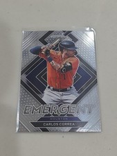 Carlos Correa  2022 Prizm Baseball Emergent #E-6 - Houston Astros