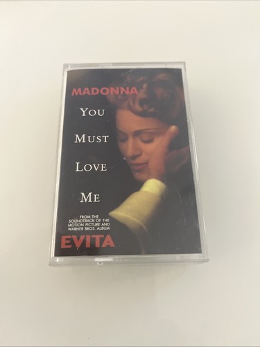 Madonna - You Must Love Me - cassette Tape single - Tested & VGC