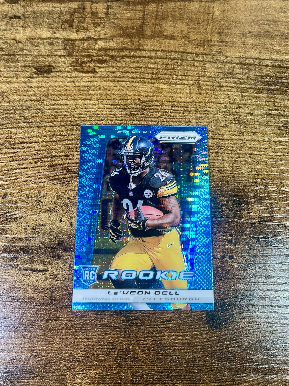 2013 Prizm Le’Veon Bell #259 Light Blue Pulsar SP RC 🔥