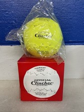 DeBeer Official Clincher F16Y 16" Softball Yellow Steam Welded Kapok New in Box