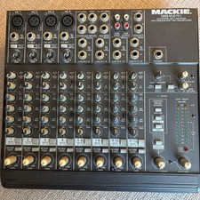 Mackie 1202-VLZ PRO 12-Channel Analog Mixer XDR Mic Preamps Used