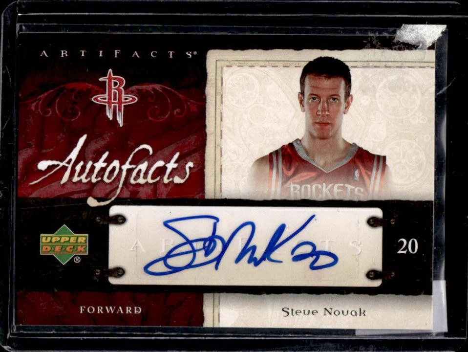 Steve Novak trading card