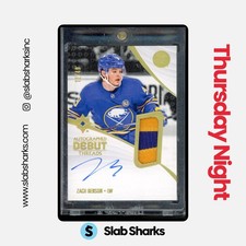 2023 UPPER DECK ULTIMATE ZACH BENSON DEBUT THREADS ROOKIE PATCH AUTO RC /49