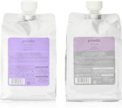 Lebel Proedit Shampoo Bounce Fit & Hair Treatment Bounce Fit 1000ml New #014