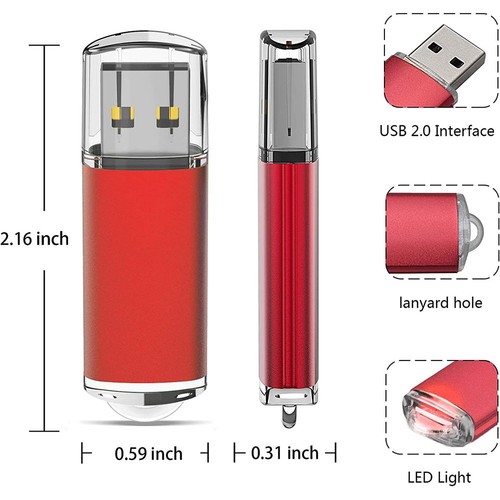 USB 2.0 Memory Stick USB Stick Flash Drive High Speed 128GB 64G 32G 16/8/4/2/1GB - Bild 4 von 20