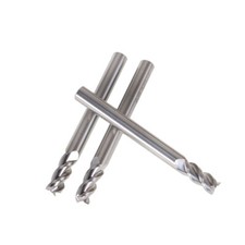 3 Pcs 1/4" Alu-Power 3 Flute Regular Carbide End Mill For Aluminum NEW