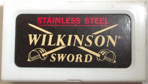 Wilkinson Sword Stainless Steel Edge Razor Blades Made in England 5 Pack NOS