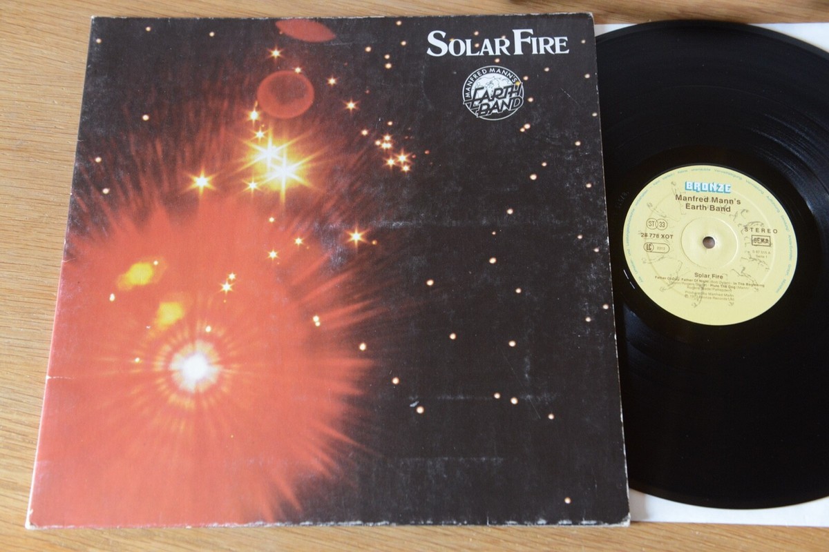 Manfred Mann's Earth Band ‎ Solar Fire LP Bronze ‎ 28 778 XOT