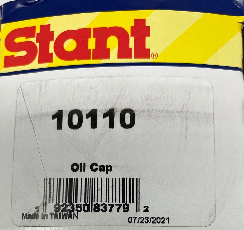 Tapa de llenado de aceite de motor Stant 10110 negra, mediana para Subaru ¡Varias nuevas! Foto 2 de 4