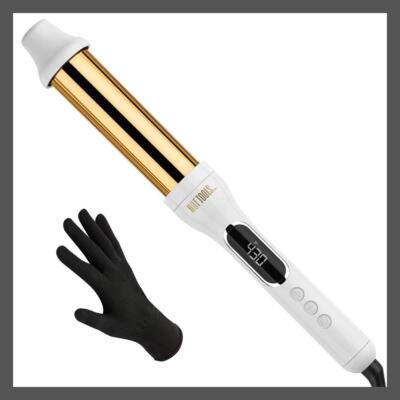 Hot Tools Pro Signature 2-in-1 Curling Wand - Gold - 1'' or