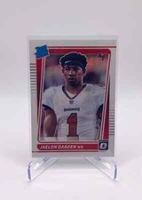 2021 Panini Donruss Optic Jaelon Darden #234 Rated Rookie Silver Prizm RC