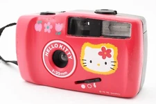 [As-Is] Hello Kitty Fujifilm Sanrio 35mm Film Camera 1995 Kawaii From JAPAN