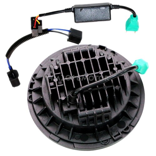 7" Inch LED Headlight Projector for Yamaha V-Star Vstar XVS 650 Classic XVS1100 - Picture 6 of 11