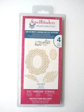 Spellbinders Shapeabilities Dies Lattice Motifs  4 Pieces Discontinued Rare