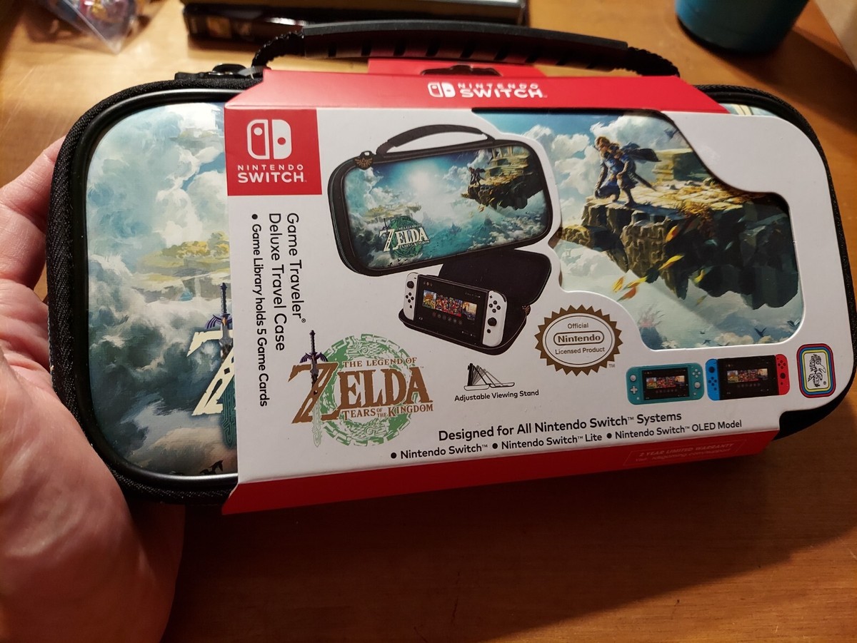 Nintendo Switch Zelda Tears of the Kingdom Deluxe Game Travel