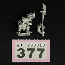 SKAVEN STORMVERMIN METAL OOP HALBERD WARHAMMER AGE OF SIGMAR THE OLD WORLD METAL