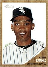 2011 Topps Heritage #325 Alexei Ramirez    Chicago White Sox