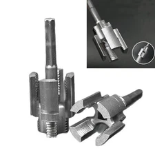 1pc Integrated Internal & External Pipe Threading Tool, Alloy Pipe Threader Tool