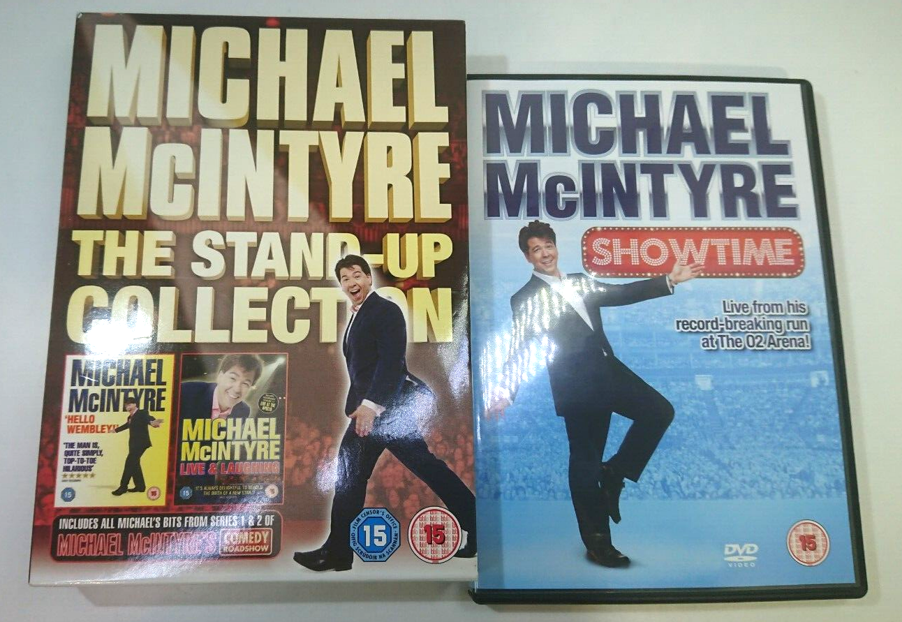 Michael McIntyre Bundle The Stand Up Collection DVDs + Showtime