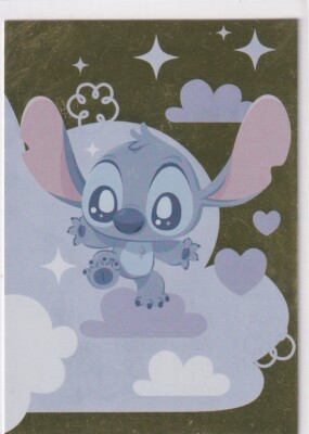 Panini 2025 Stitch Sparkling Fun Trading Card Karte Nr.  111 Gold