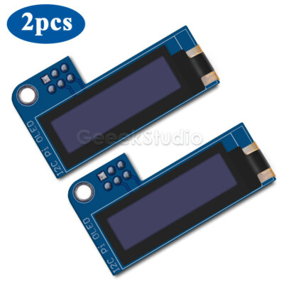 2PCS 0.91 inch I2C oled OLED Module 128X32 LCD Display Module For Raspberry Pi 4