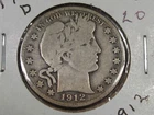 VG 1912-d Silver Barber Half Dollar.  #39