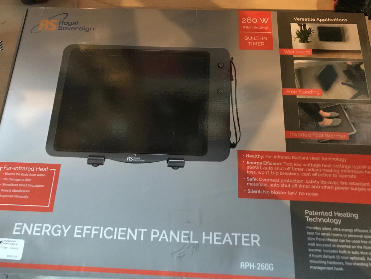 🌎 Royal Sovereign Infrared Panel Heater (260 w)open Box ‼️🌟 | eBay
