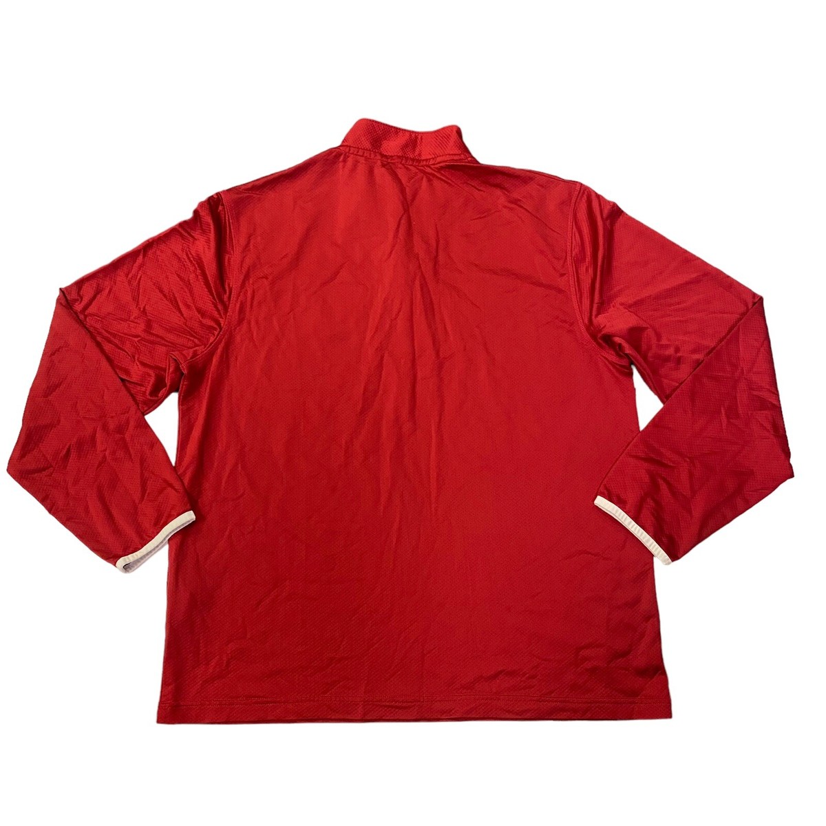 Indiana Hoosiers Adidas Climalite 1/4 Quarter Zip Lined Pullover