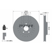 Bremsscheibe Lexus P. Rx/Nx 09-