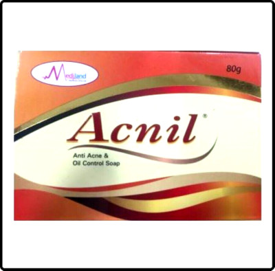 Acnil anti acne & oil control soap 100g facial cleansing teens and ...