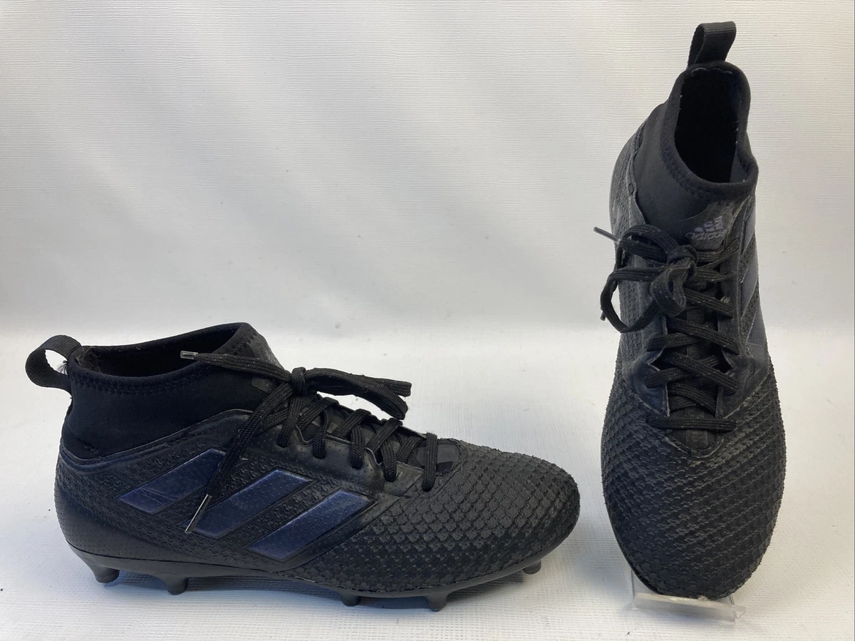 Adidas Ace 17.3 FG Mens All Black Football Boots BY2197 - US Size 7 Adidas Ace 17.3 FG Mens All Black Football Boots BY2197 - US Size 7