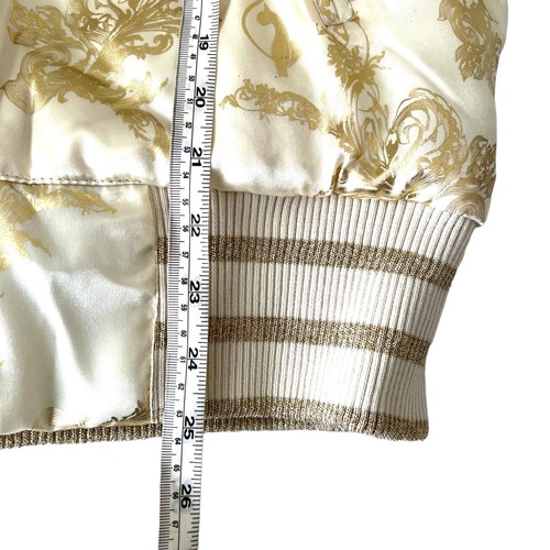 Baby Phat Jacket 2XL Vintage Y2K Zip Up White Gold Womens New NWT - Picture 15 of 15