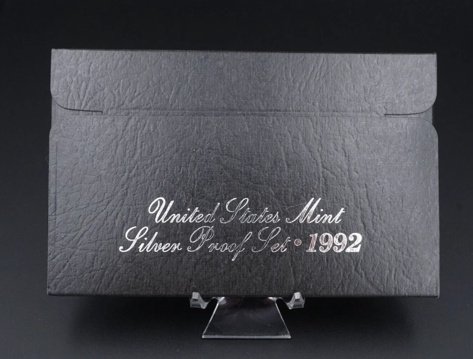 1992 United States Mint Silver Proof 5 Coin Set OGP COA San Francisco CN000 - Image 2 of 2