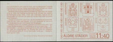 Sweden Scott #1513a Facit #H354 Complete Booklet of 6 Mint Never Hinged