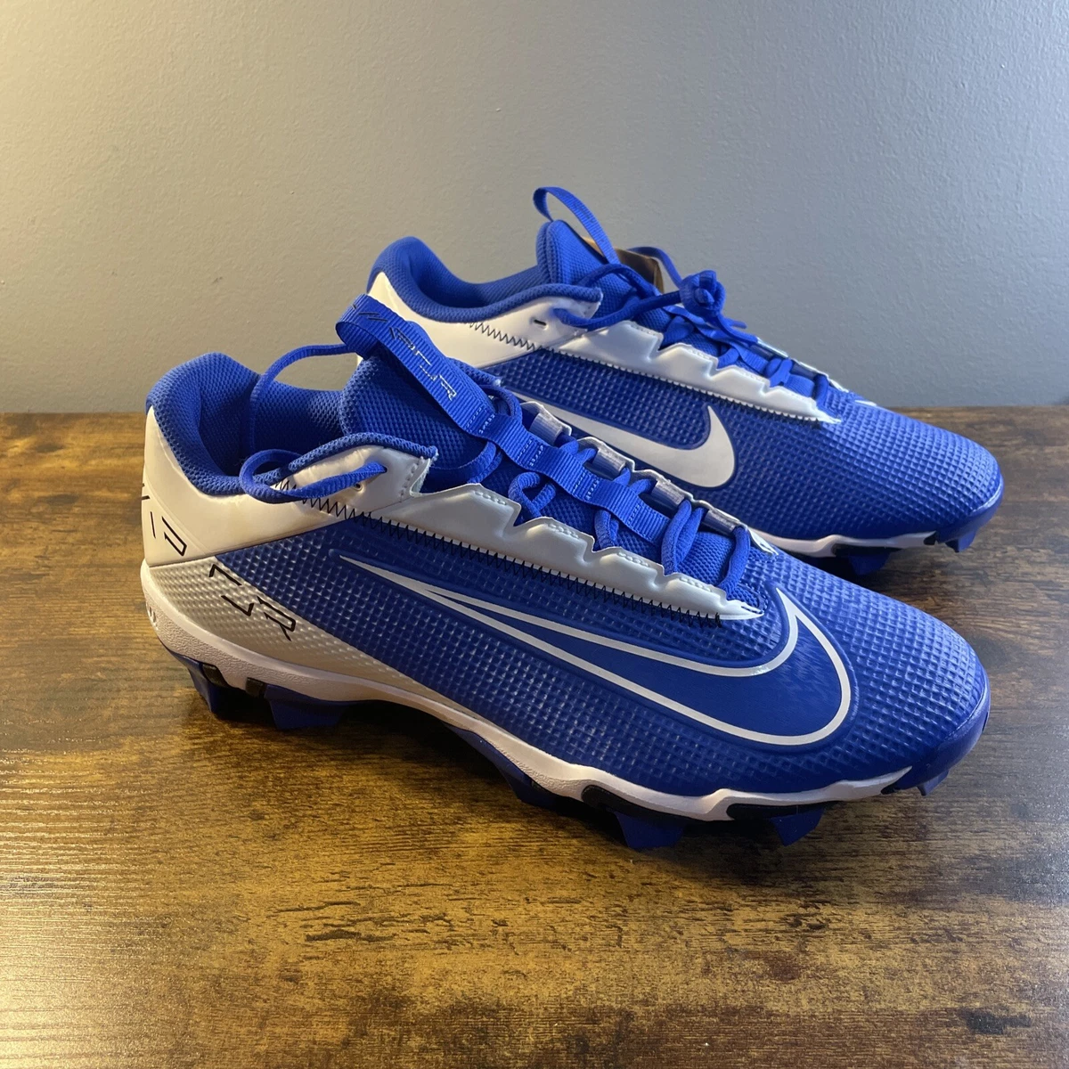 Nike Vapor Edge Shark 2 Mens Size 12 Blue White Football Cleats DH5088-400 NEW Amazon.com | Nike Vapor Edge Pro 360 2 (Team Bank) Men main image 3
