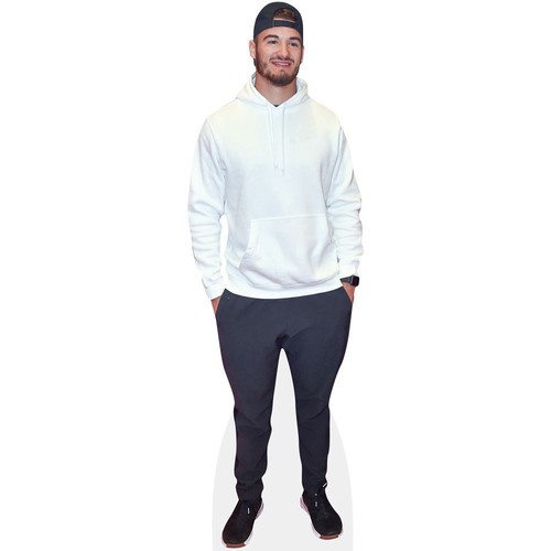 Silhouette En Carton Tomer Sisley Grandeur Nature - Découpe Photo Haute Définition - Support Inclut - Produit Officiel Celebrity Cutouts