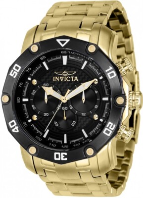Invicta Men's Pro Diver Gold Stainless Steel Watch - 37725 ($995 MSRP)