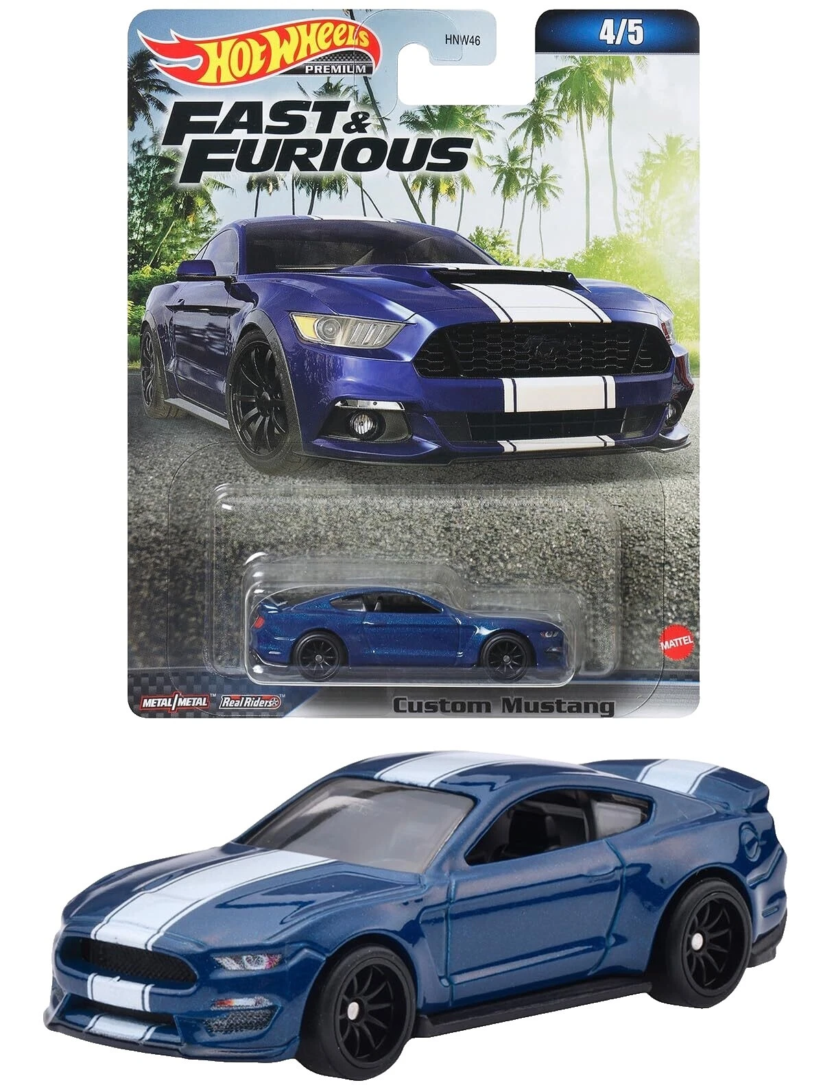 Mattel Fast & Furious Contemporary Manufacture Diecast Cars