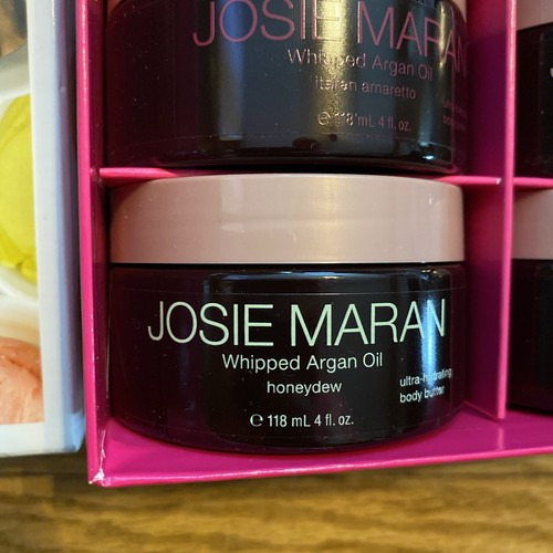 Josie maran argan oil body butter whipped creamery Missing Cucumber Lemon - Picture 3 of 6