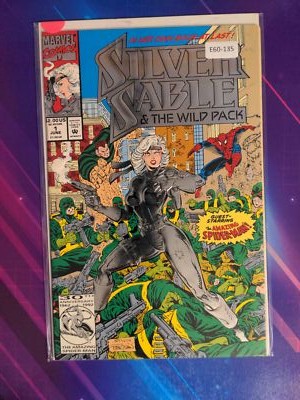 SILVER SABLE AND THE WILD PACK #1 HIGH GRADE 1ST APP MARVEL COMIC BOOK ...