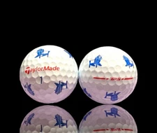 (12) TaylorMade TP5 Beach Chairs golf Balls