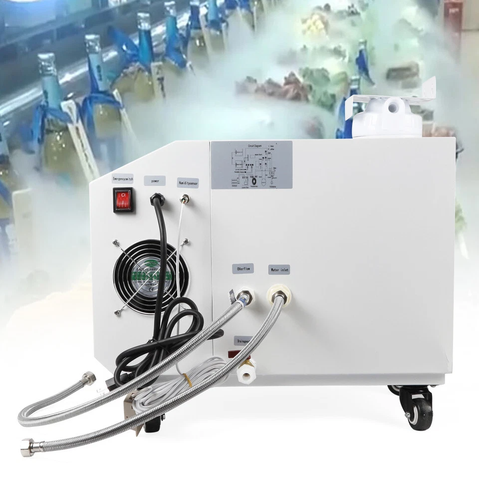 Cool Fog Maker Machine Ultrasonic Humidifier Commercial Industrial Continuous - Image 2 of 4