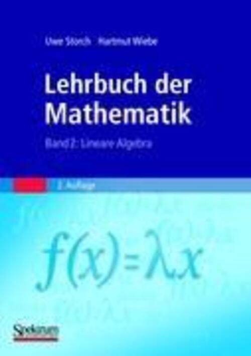 Thumbnail - Hartmut Wiebe (u. A.) | Lehrbuch Der Mathematik, Band 2 | Taschenbuch