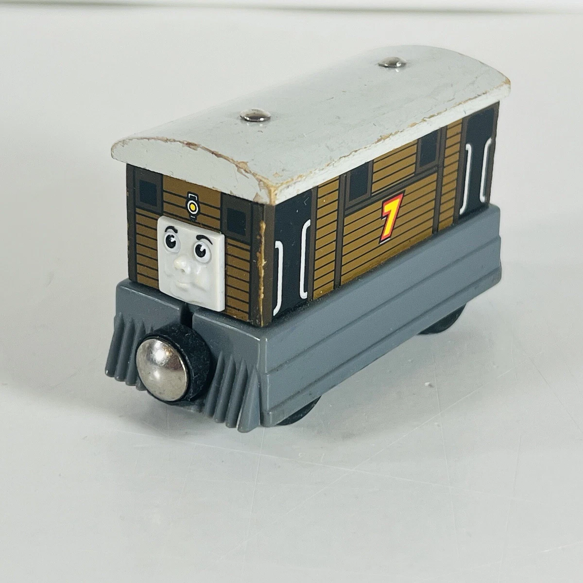 Thomas the Train Toby Tram Car Wooden Railway Tank Engine 7