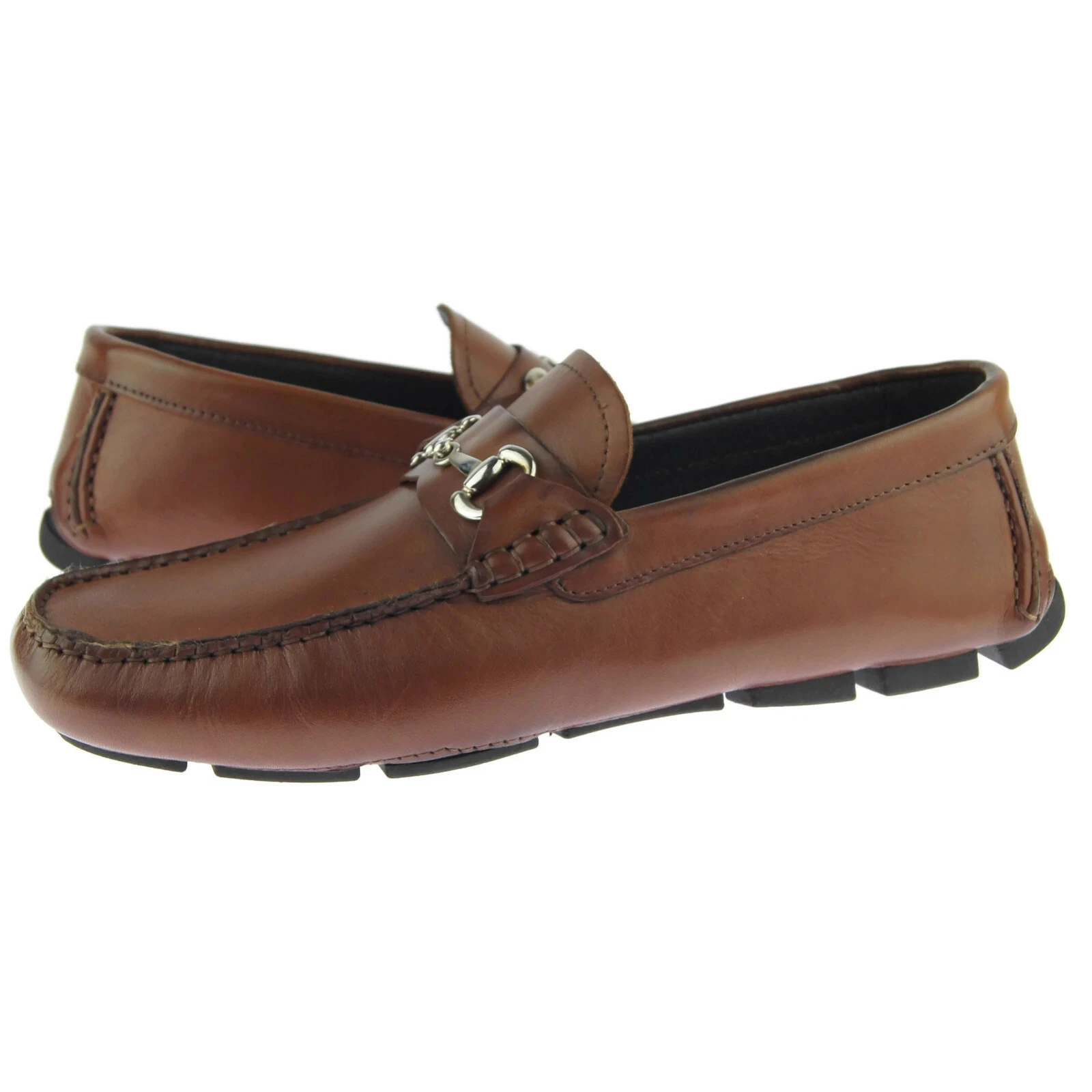 Alex D "Richmond" Men's Leather Moccasins, Driving Shoes, Bit Loafers, Cognac
Opens in a new window
